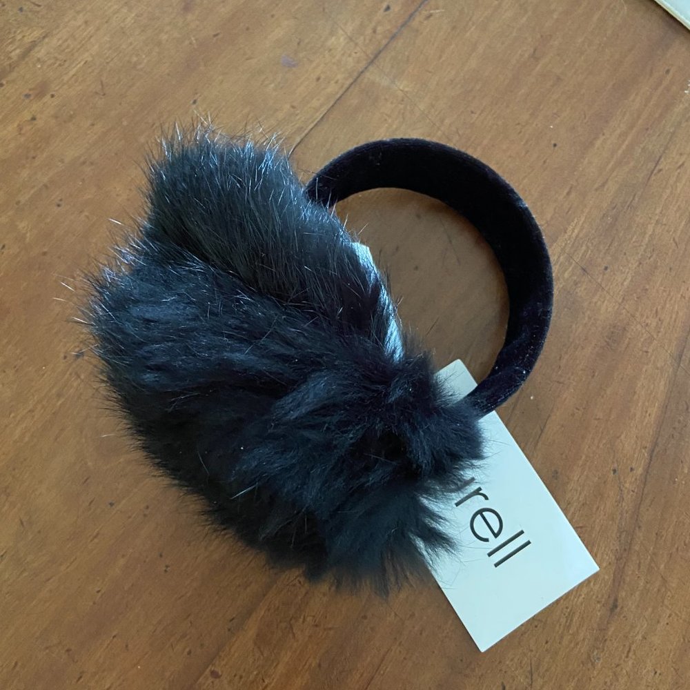 100% Rabbit Fur Velvet Earmuffs